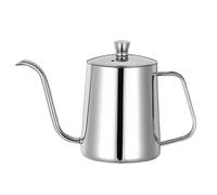 Pentole portatili per caffè a mano in acciaio inossidabile versano sopra il bollitore pentole a collo di cigno lungo strumento da cucina facile da pulire pentola per birra a mano