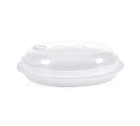 Pentole Vapore Per Verdure Riso E Pesce Microonde Pentole Congelatore Forno a microonde Vapore Cucina Riscaldamento Pesce Pan