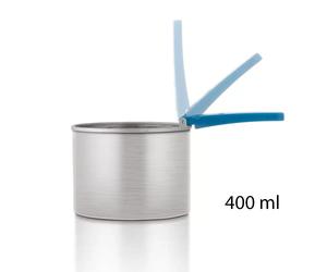 Pentolino con manico per cera depilatori da 400 ml