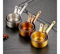 Pentolino da 100 ml in acciaio inox, adatto per mini pentole (non per piccole pentole).