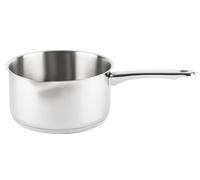 Pentolino inox 18/10 Ø16 cm, 1,6 l, ideale per cucinare, resistente e facile da pulire, adatto a tutti i tipi di ricette.