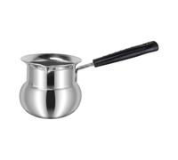 Pentolino Turco Caffettiera Turca Da 2 Pezzi In Acciaio Inossidabile, Caffettiera, Scaldavivande, Manico Lungo, Moka, Moka(2Pcs-900ml)