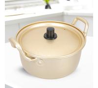 Pentolone Alluminio Pentola Per Zuppa Con Coperchio Di Noodles Istantanei