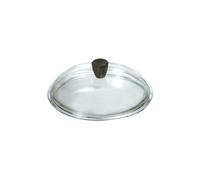Pentolpress Coperchio vetro pyrex pentolpress con pomolo nero soft touch Ø 24 CM
