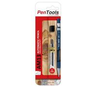 PenTools by Pentel Matita portamine AM13, tratto 1,3 mm, per artigiani e falegnami, con 8 mine sottili
