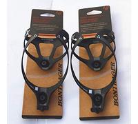 Penveat, supporto porta-borraccia in fibra di carbonio, accessorio per bicicletta, finitura opaca, con confezione, 2 colori, 16 g, 2 pezzi, unisex, 2PCS black, Taglia unica