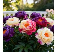 Peonia doppia/Resistente al freddo e facile da coltivare/Ideale per la coltivazione in vaso e in piena terra, sia in interni che in esterni-1 PCS-H