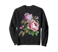 Peonia Fiori Acquerello Lavanda Viola Peonie Rosa Peonia Felpa