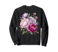 Peonia Fiori Acquerello Lavanda Viola Peonie Rosa Peonia Felpa