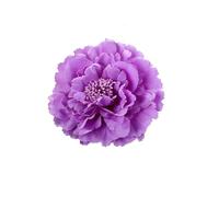 Peonia Testa Fiore Elegante Fiore Forcina Fermaglio for Capelli Spezzato Spiaggia(Color 8)