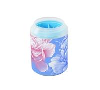 Peonie estetiche blu riutilizzabili per cani e razze di gatti con setole morbide in silicone essenziale per tutti i proprietari di animali domestici per cani di taglia piccola e media