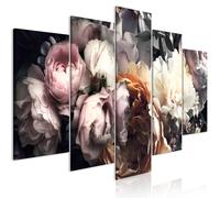 PEONIE FIORI Quadro su Tela TNT Stampe Immagini Murale b-C-0630-b-m