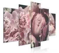 PEONIE FIORI Quadro su Tela TNT Stampe Immagini Murale b-C-0630-b-m