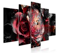 PEONIE FIORI Quadro su Tela TNT Stampe Immagini Murale b-C-0630-b-m