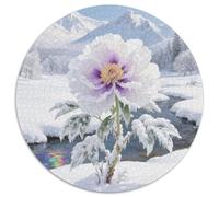 Peony 1000 Teile Puzzle Für Erwachsene Bildungspiele Stressabbau-Puzzle Teamgeist Pflegen Für Die Ganze Familie, Geschenke Für Frauen & Männer 1000pcs (67.5x67.5cm)
