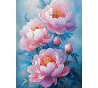 Peony 300 Piece Jigsaw Puzzles for Adults, Colourful, Challenging & Brainteasing Adult puzzles 300 Pieces Flower Bud, Fun jigsaws for The Whole Family 16x11 inch