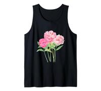 Peony Flower - Bouquet of Peonies Women And Girls Canotta