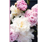 Peony Journal Notebook - Flower Collection - 100 Cream Dotted Grid Pages for Bujo, Diary, Journaling, DIY, Planner, Scrapbook and Memories: A Great ... Boys, Teens and Everyone Who Loves Stationery