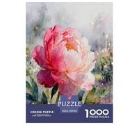 Peony, Puzzle Da 1000 Pezzi, Immagini Splendide E Raffinate, Perfetto Per Incorniciare, Adatto Dai 12 Anni, Flower, 70x50cm/1000pcs