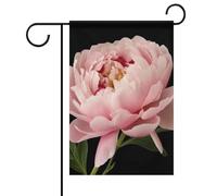 Peony Spring Summer Garden Bandiere da giardino 12 x 18 cm a doppia faccia per esterni, bandiere stagionali per esterni, terrazze, giardini, terrazze, balconi, prati, decorazioni per la casa