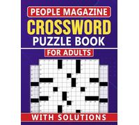 People Magazine Crossword puzzle Book For Adults: A Perfect Way to Unwind with Word Challenges
