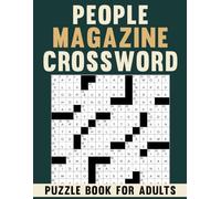 People Magazine Crossword puzzle Book For Adults: Culture-themed word games to improve memory and problem-solving