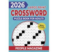People Magazine Crossword Puzzle Book For Adults: Fun challenges for screen free breaks that help you unwind, the perfect gift for crossword lovers