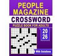 People Magazine Crossword puzzle Book For Adults: Smart Wordplay and Challenging Clues for Puzzle Lovers