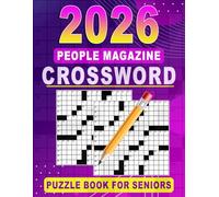 People Magazine Crossword Puzzle Book For Seniors: Simple, Relaxing, and Engaging Crossword Fun for Everyone