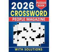 People Magazine Crossword Puzzles Book 2026: A friendly puzzle collection made for clear, comfortable solving