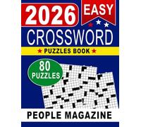 People Magazine Crossword Puzzles Book 2026: Entertaining Brain Games to Keep Your Mind Sharp All Year