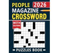 People Magazine Crossword Puzzles Book 2026: Relax Your Mind with Fun and Engaging Word Challenges