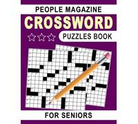 People Magazine Crossword Puzzles Book For Seniors: Comfortable reading designed for peaceful activity