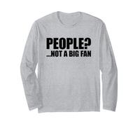 People Not A Big Fan Maglia a Manica