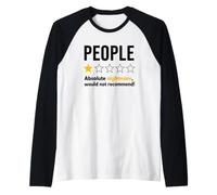 People One Star Absolute Nightmare Would Not Recommend Maglia con Maniche Raglan