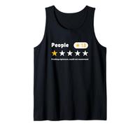 People One Star-Nightmare Non consiglierebbe Un cliente Divertente Canotta