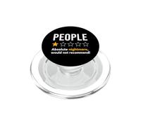 People One Star Rating Absolute Nightmare Graphic T-Shirt PopSockets PopGrip per MagSafe