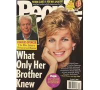 People Weekly Magazine October 5,2026 Charles Spencer On His Sister Princess Diana
