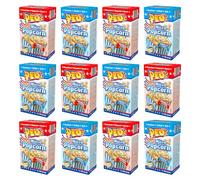 Peo's Microonde popcorn 2 varietà mista, in confezione risparmio da 72, 24 scatole (3 sacchetti da 100 g, 12 salati 12 zuccherati)