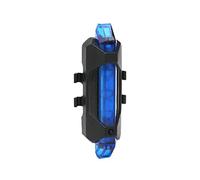 Peosaard 1 pc USB USB Bicycle Luce Bike A Impermeabile Bike Light 3 Modie Bike Light Sicurezza Avviso Lampa