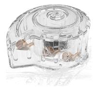 Peosaard Accessori per acquari, Trappola per lumache 2.6x1.2in in plastica Trasparente per la Trappola della dell'acquario per Accessori per Le carrozze, Serbatoio