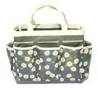 Peosaard Borsa per Il Giardinaggio, Sacca da Giardino capacità 12x5.5x10 Oxford in Tessuto in Tessuto con più Tasca Laterale a Tasca Laterale Organizzatore utensile Portatile per Donne, GRIG