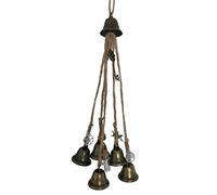 Peosaard Campanelli eolici per Protezione Porta, Campane per Streghe Campanelli eolici per Protezione Porta da Giardino Feng Shui Campane sospese per Portico Stile 2, Ornamenti Pendenti per Portico