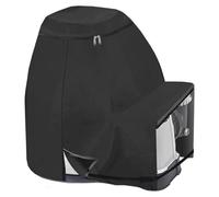 Peosaard Coperchio Filtro della Piscina Waterproof Protection UV Dust Aousp Pool Copertura della Pompa Oxford 600D Pompa con Nastro di Fissaggio per 14-16 Pollici, Pompe sopra Il Suolo (Nero)