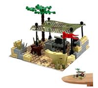 Peosaard Regali per Ragazzo, Building Block 1 Set Fai da Te 5x5x4in Simulazione Army Building Block per Bambini Regali per Lo Sviluppo del Ragazzo Natale, Natale