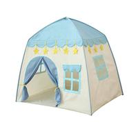 Peosaard Tende da Gioco per Bambini, Castello della Principessa Tenda da Gioco per Bambini Casetta da delle Fate 51, 18x39, 37x51, 18 Pollici Tenda Teepee per Compleanno per Ragazze Blu, CAS