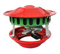 Peosaard Ventola di scarico del camino, ventola del camino a da 80W SCARICATO 80W 7 silenzioso per condotto con diagnello interno..4.9-7.9 Evacuatore di fumo per il paese, bungalow