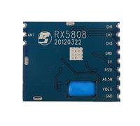 Peowuieu 5.8G FPV Mini Wireless Audio Video Ricevitore Modulo Rx5808 per FPV System Rc Elicottero Rc Parti