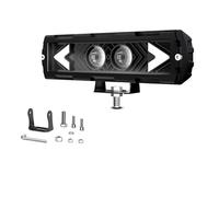 Peowuieu Barra A LED da 6 Pollici Barra LED da 120 W Giallo Luce di Guida per Auto Camion ATV SUV RV Moto