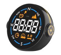 Peowuieu Car -Up Display GPS Misuratore Intelligente Display della velocità Rilevamento Intelligente del Movimento Altimetro Adatto A Tutte Le Auto